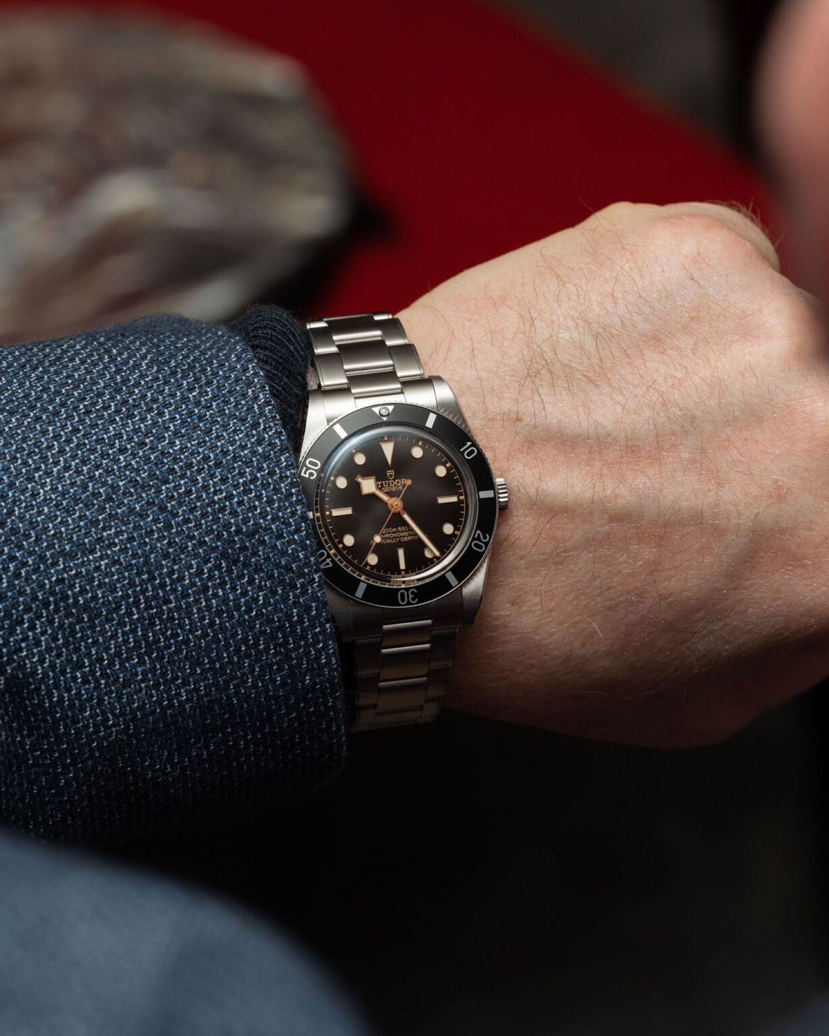 帝舵推出全新碧湾潜水表 Black Bay 54，表经37mm。