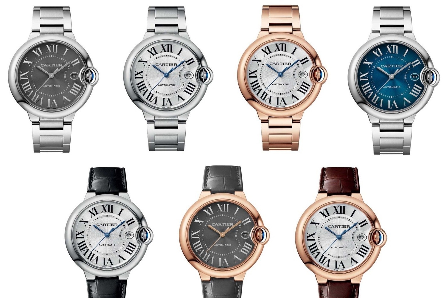 Ballon Bleu de Cartier – 40 毫米款式（不包括镶钻表圈版本）